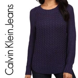 Calvin Klein Jeans Textured Crew Neck Sweater Size XXL
